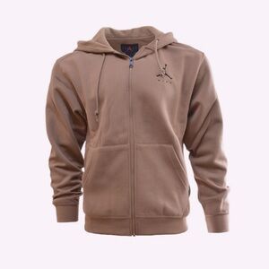 Nike Full Zip Hoodie, Jordan Jumpman, Mens Sz 3XL, Brown, NWT